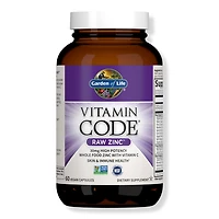 Garden of Life Vitamin Code Raw Zinc Capsules