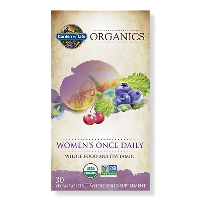 Garden of Life Organics Women's Once Daily Tablets