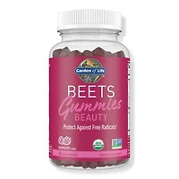 Garden of Life Organic Beets Beauty Gummies Raspberry Flavored
