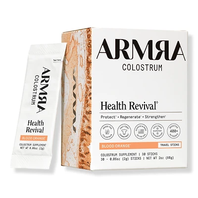 ARMRA Colostrum Health Revival Travel Sticks - Blood Orange