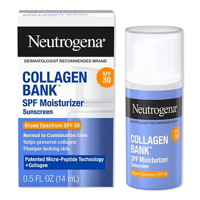 Neutrogena Collagen Bank Daily Face Moisturizer with SPF 30 - oz