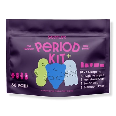 Scarlet by RedDrop Teen Period Kit+