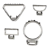 Scunci Primp Mixed Metal Claw Clips