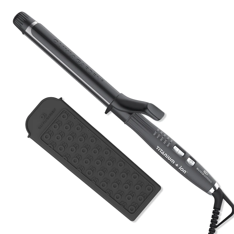 Olivia Garden Titanium + Ion Professional Curling Iron - inch