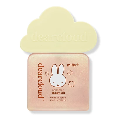 dearcloud Miffy Shimmer Body Oil