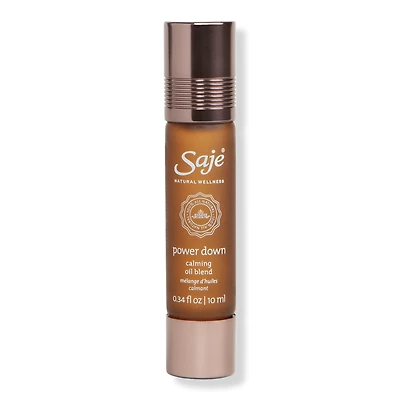 Saje Natural Wellness Power Down Calming Roll-On Oil Blend - Power Down
