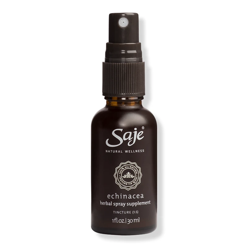 Saje Natural Wellness Echinacea Herbal Spray Supplement