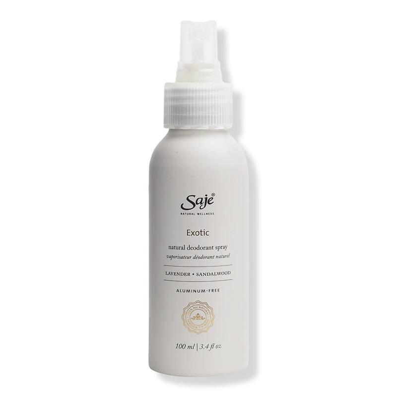 Saje Natural Wellness Natural Deodorant Spray - Exotic