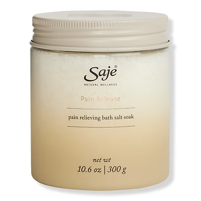 Saje Natural Wellness Pain Release Pain Relieving Bath Salt Soak