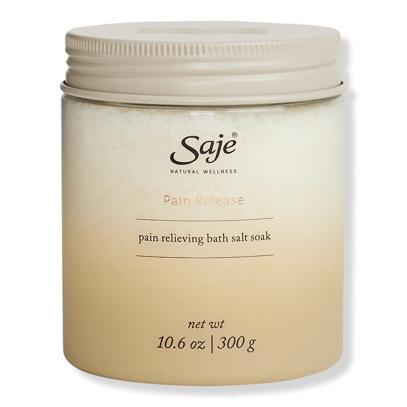 Saje Natural Wellness Pain Release Pain Relieving Bath Salt Soak