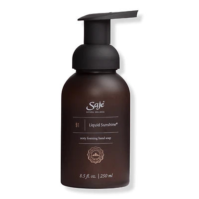 Saje Natural Wellness Liquid Sunshine Zesty Foaming Hand Soap