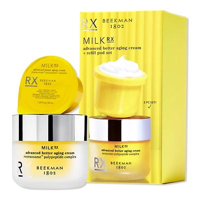 Beekman 1802 Milk RX Advanced Better Aging Refill Duo