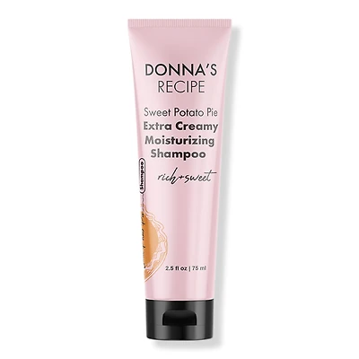 DONNA'S RECIPE Travel Size Sweet Potato Pie Extra Creamy Moisturizing Shampoo