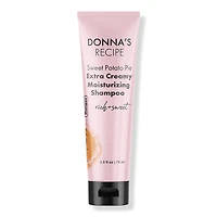 DONNA'S RECIPE Travel Size Shampoo Sweet Potato Pie Extra Creamy Moisturizing