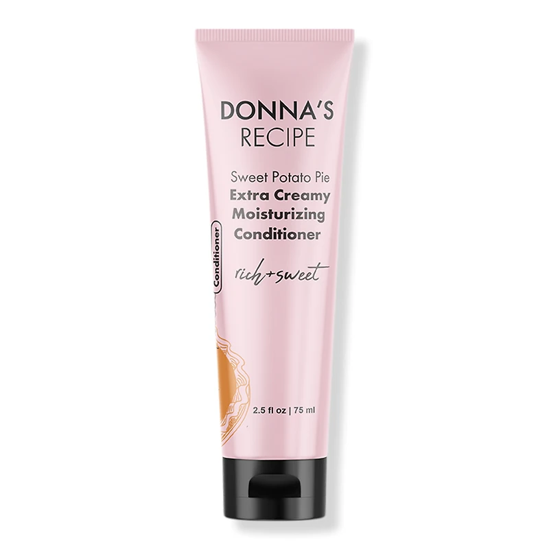 DONNA'S RECIPE Travel Size Sweet Potato Pie Extra Creamy Moisturizing Conditioner