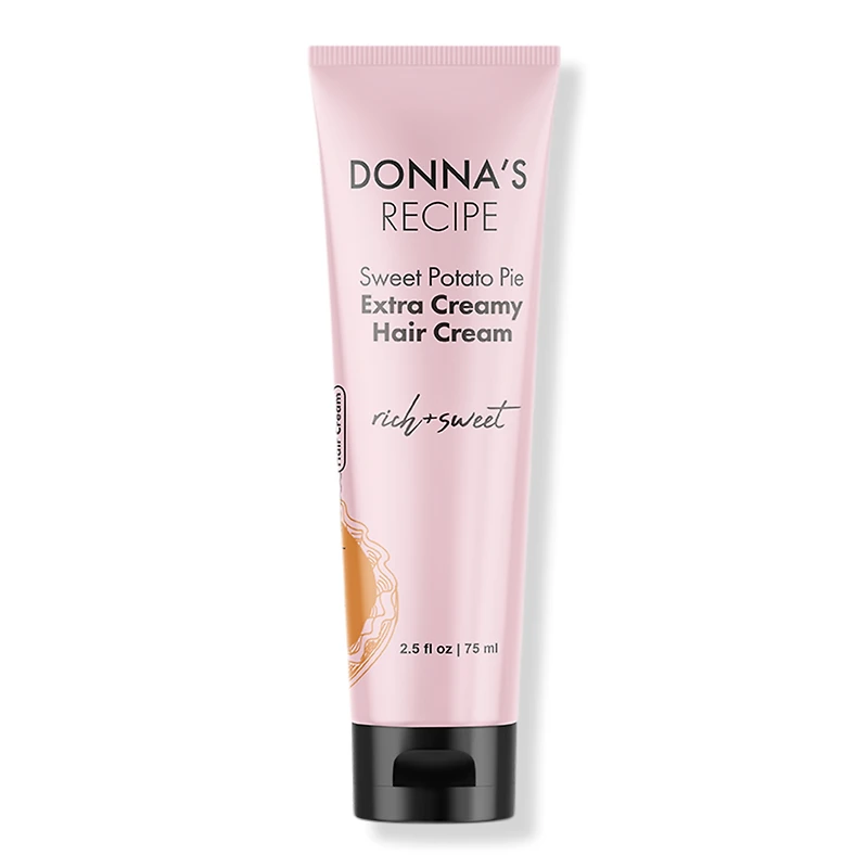 DONNA'S RECIPE Travel Size Sweet Potato Pie Extra Creamy Hair Cream