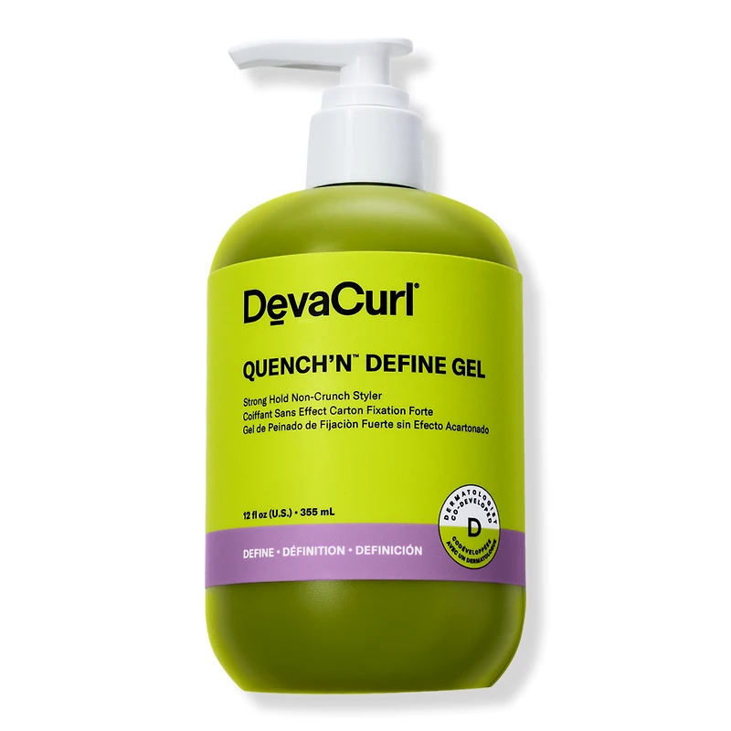 DevaCurl QUENCH’N DEFINE GEL Strong Hold Non-Crunch Styler