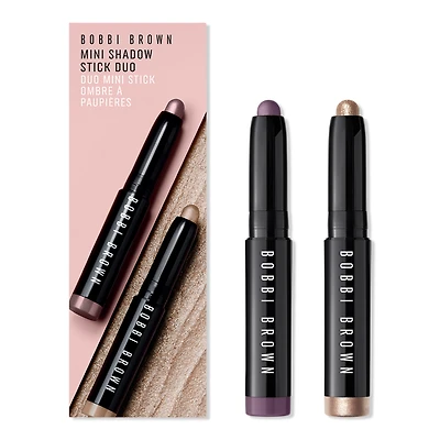 BOBBI BROWN Mini Long-Wear Cream Eyeshadow Stick Duo - Mica & Dusty Mauve