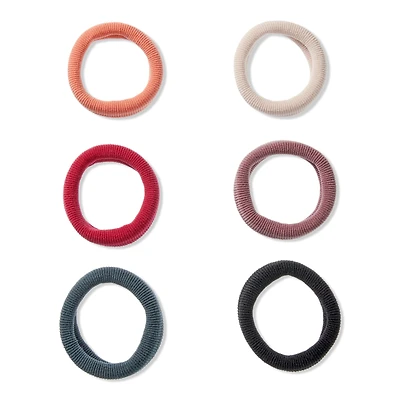 Scunci Tamera Ribbed Ponytailers