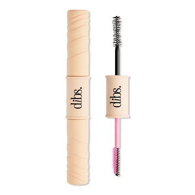 DIBS Beauty Double Standard Primer & Mascara Duo - Rich Neutral Brown & Jet Black