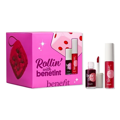 Benefit Cosmetics Rollin' With Benetint 3 Piece Lip & Cheek Gift Set