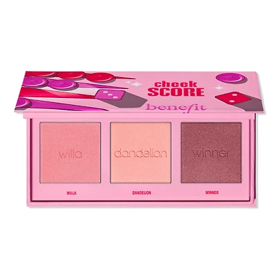 Benefit Cosmetics Cheek Score Blush Trio Palette