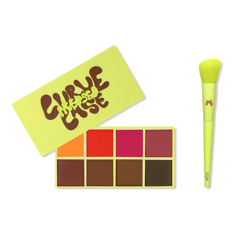 Made By Mitchell Curve Case Press'd Powder Blush & Bronzer Palette
