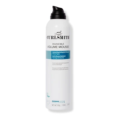 Curlsmith Invincible Volume Moisturizing Gel to Mousse Styling Foam