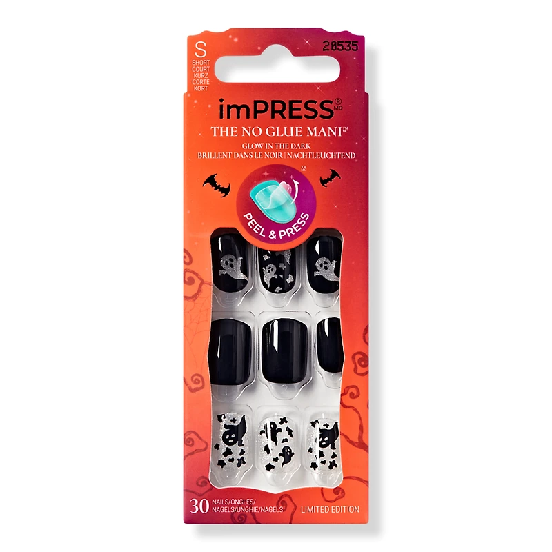 Kiss imPRESS Design Halloween Press On Nails - Coming Near