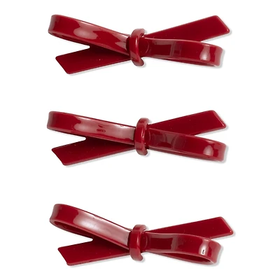 Wet Brush Iridescence Icon Bow Clips 