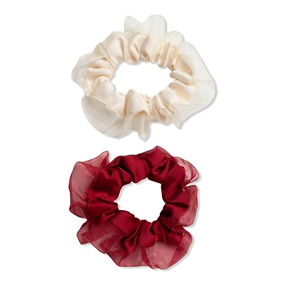 Wet Brush Iridescence Icon Organza Small Scrunchie 2ct