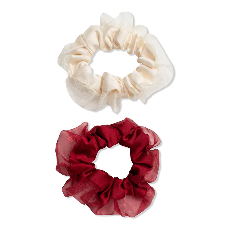 Wet Brush Iridescence Icon Organza Small Scrunchie 2ct