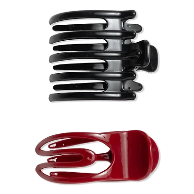 Wet Brush Iridescence Icon Flat Lay Claw Clips 2ct