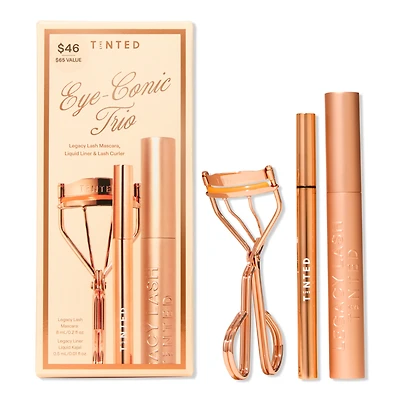 Live Tinted Eyeconic Trio Legacy Lash Mascara, Liquid Liner, and Lash Curler