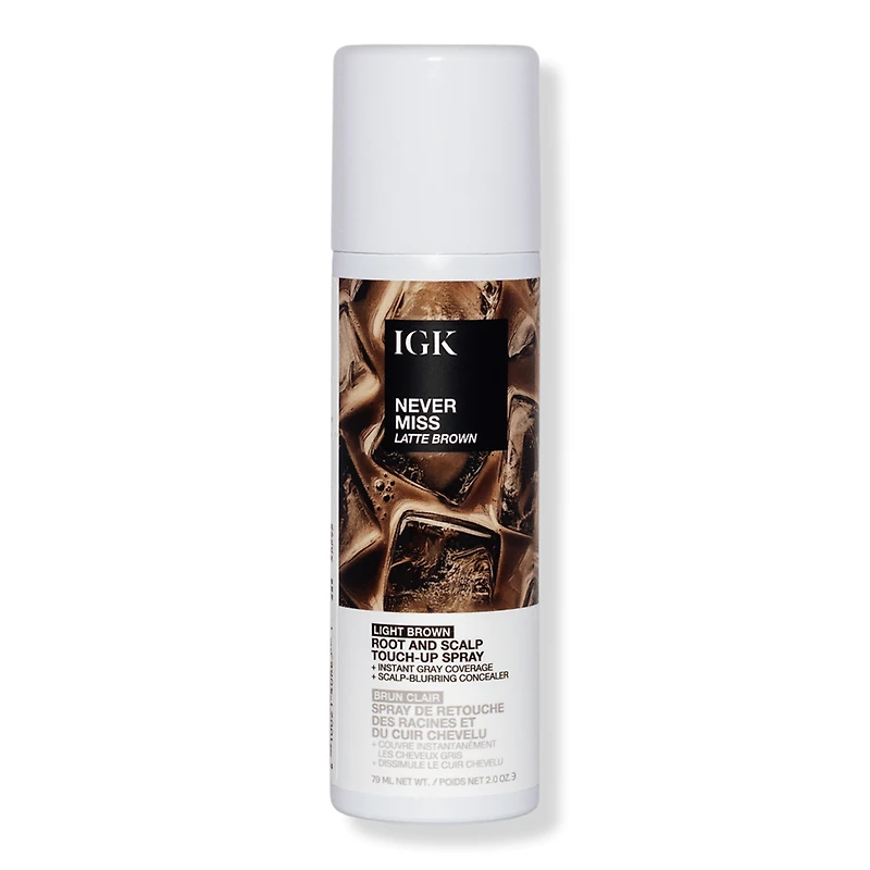 IGK NEVER MISS Root and Scalp Touch-Up Spray