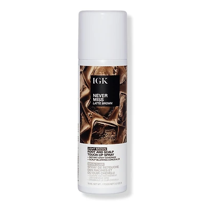 IGK NEVER MISS Root and Scalp Touch-Up Spray