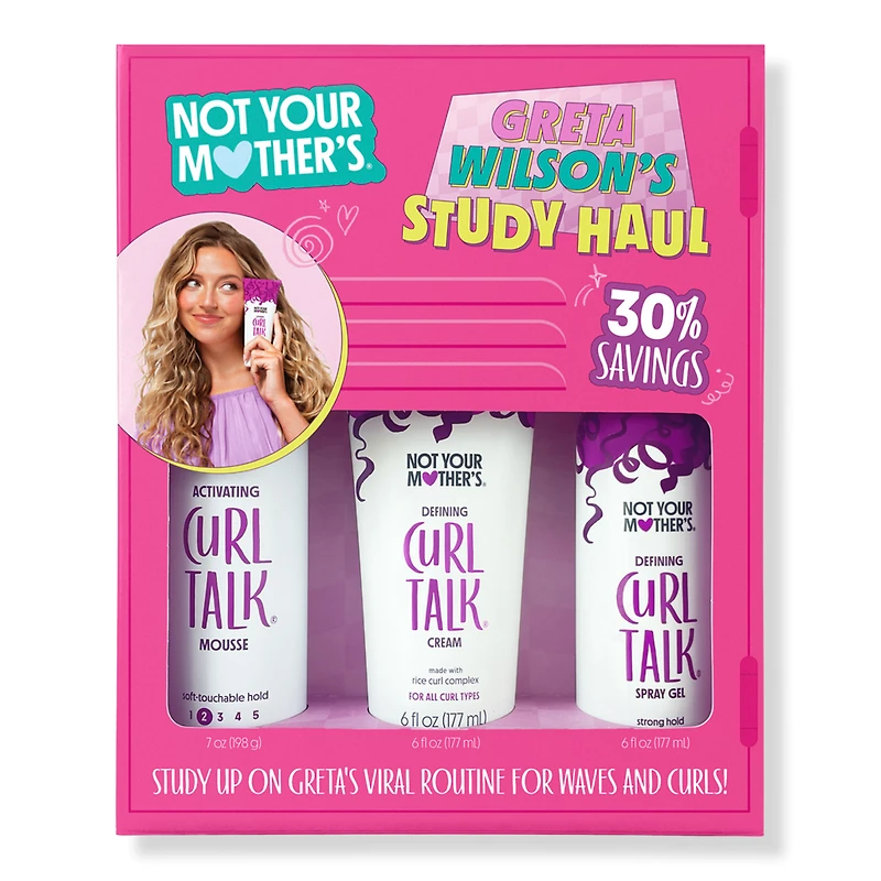 Not Your Mother's Greta's Back to School Curl Talk Kit