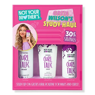 Not Your Mother's Greta's Back to School Curl Talk Kit