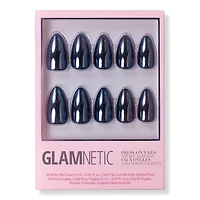Glamnetic Black Metal Press-On Nails