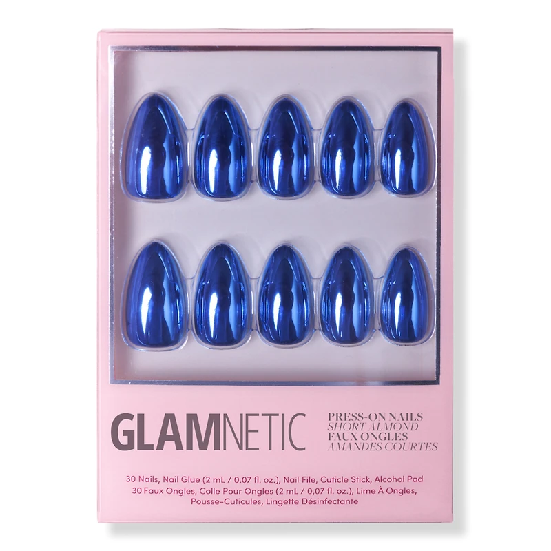 Glamnetic Blue Steel Press-On Nails