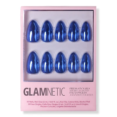 Glamnetic Blue Steel Press-On Nails