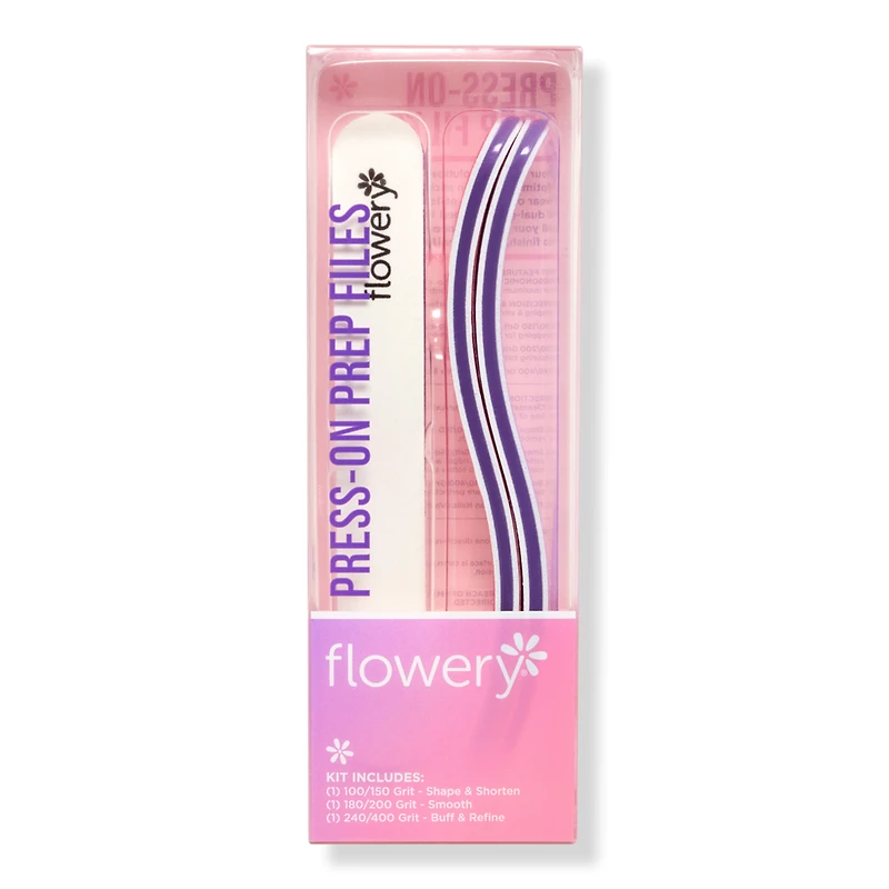 Flowery Press-On Prep Files