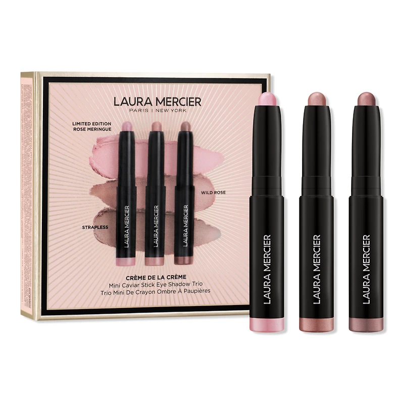Laura Mercier Creme de la Creme Mini Caviar Stick Eye Shadow Trio