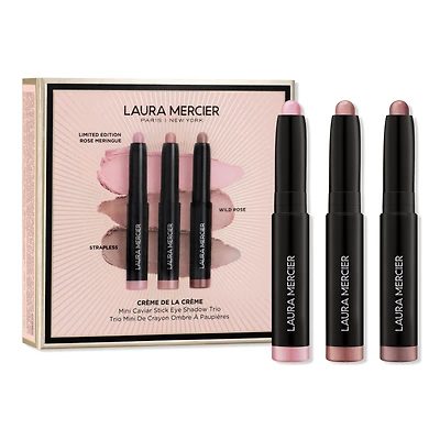 Laura Mercier Creme de la Creme Mini Caviar Stick Eye Shadow Trio