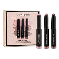 Laura Mercier Creme de la Creme Mini Caviar Stick Eye Shadow Trio