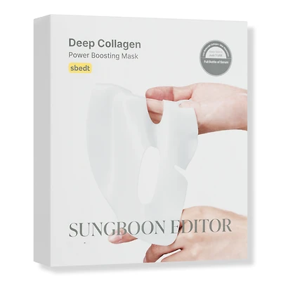 SUNGBOON EDITOR Deep Collagen Power Boosting Overnight Sheet Mask