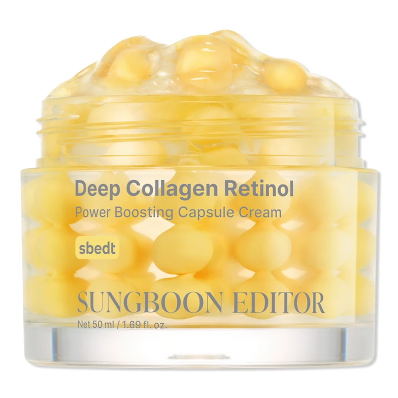 SUNGBOON EDITOR Deep Collagen Retinol Power Boosting Spicule Capsule Cream