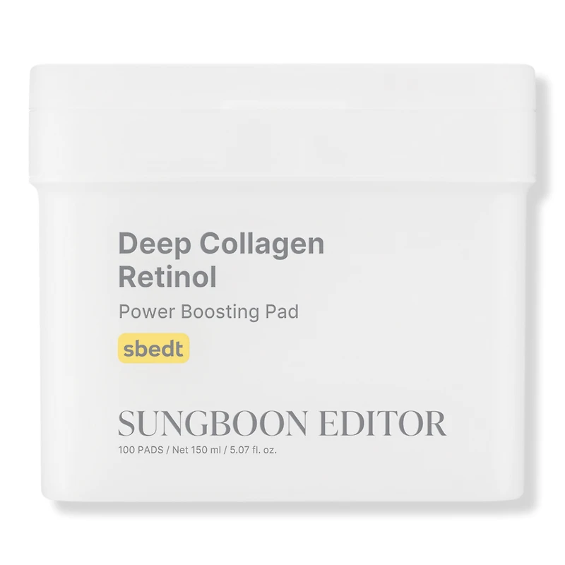 SUNGBOON EDITOR Deep Collagen Retinol Power Boosting Pad