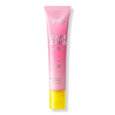 Supergoop! Glow Gloss SPF 40 Lip Balm with Peptides & Shea Butter