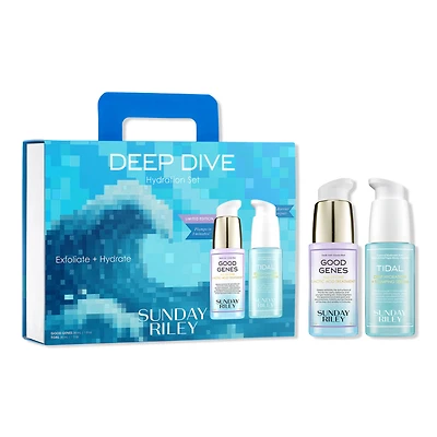 SUNDAY RILEY Deep Dive Exfoliate + Hydrate Gift Set